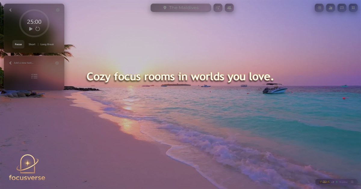 Focusverse screenshot